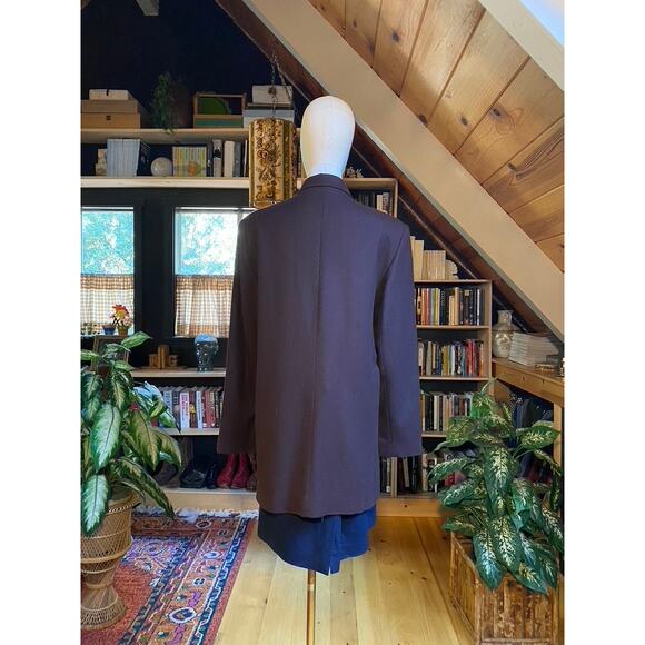 Vintage Wool Coat Brown - Picture 2 of 6